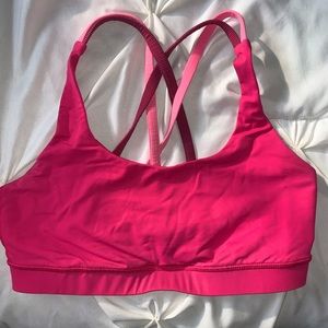 NWOT Pink Lululemon Sports Bra